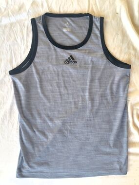 Adidas Men’s Grey Performance Tank Top